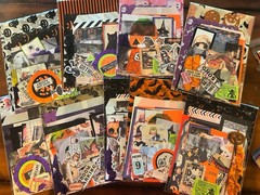 Halloween Themed Ephemera Grab Bag