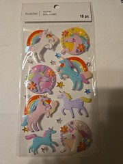 Recollections UNICORNS 🦄 Scrapbooking stickers