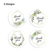 Thank You Stickers 500pcs/roll Small Business Bakery Candy Dessert