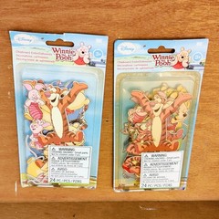 Vtg Winnie The Pooh Tigger Chipboard Embellishments lot of 2 packs NIP EKSuccess