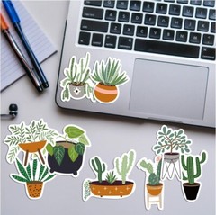 50pcs Cute Stickers, Leaf Stickers Pack, Plants leaf flower Stickers, 223