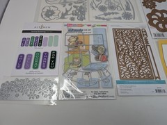 Huge Lot of Metal Die Cuts Crafts Card Making Scrapbook Various Brands Sizes