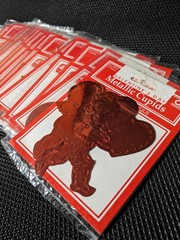 Valentine Hearts Cupid Red Metallic Lot Crafts Bulletin Boards Scrapbook Wedding