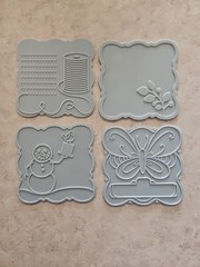 Fiskars Fuse Creativity System 0189 Expansion Pack Set Of 4 Butterfly & Snowman