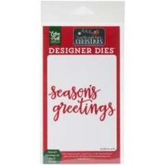 Echo Park Designer Dies SEASONS GREETINGS # 2 Steel Dies Scrapbooking