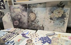 Lot Junk Journal Kit Paper Stickers Tickets Tags Labels Ephemera Cards Tags Book