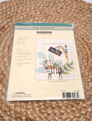 Penny Black Clear Stamp set BE HAPPY Elephant Turtle Giraffe
