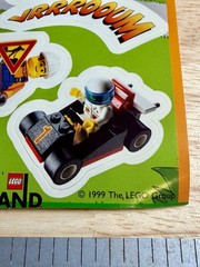 Vintage LEGO Diary Sticker Set of 2 Sheets City Police Firefighter Construction
