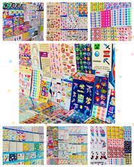 1969+ Stickers Children Summer Time Fun Activities Kids Friends Craft Play Kit