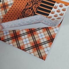 Halloween 6 Pk Craft Stickers Paper 8.5×11 Diecuts Scrapbooking Party Decor Lot