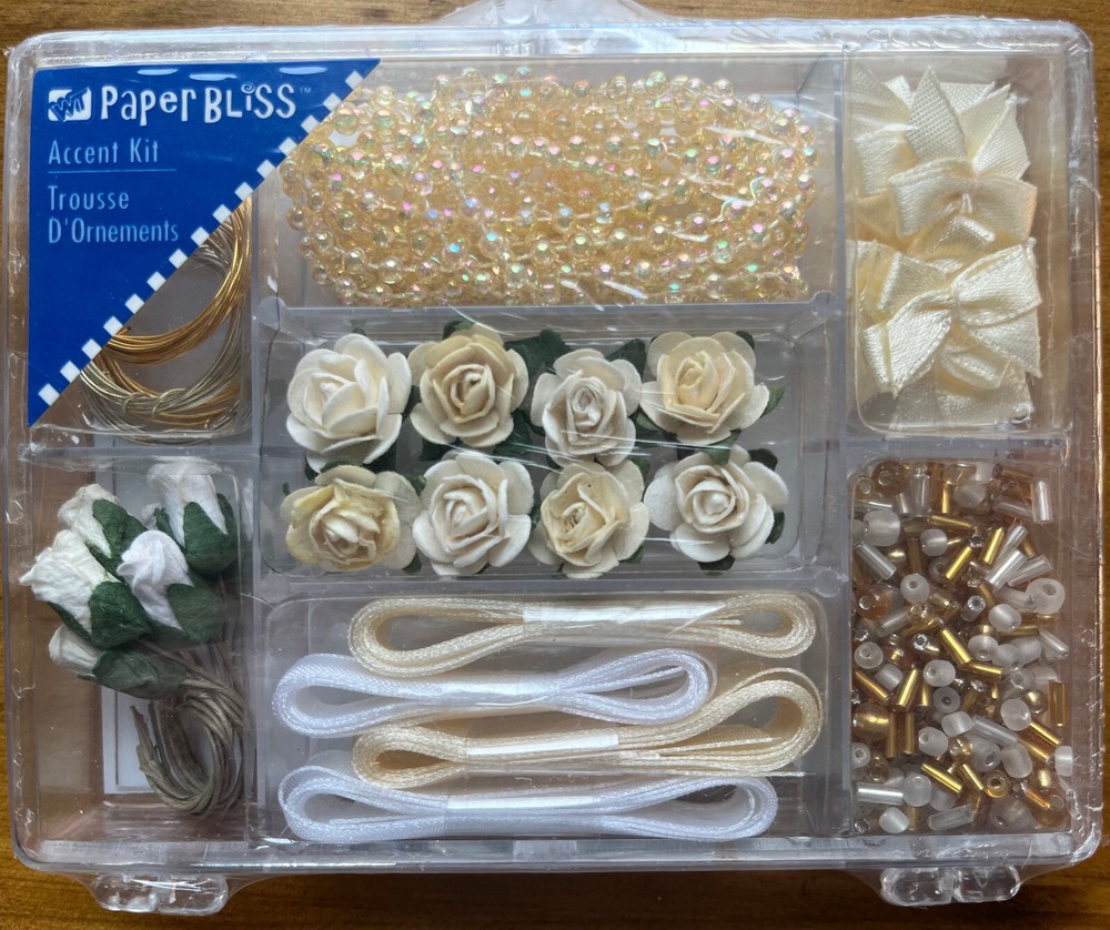 Paper Bliss Accent Kit Scrapbboking Card Making Crafting Showers Wedding New