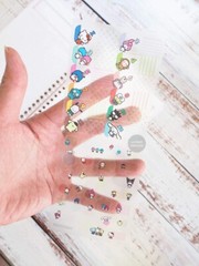 Sanrio Decorative Repositionable Index Tabs Planner Stickers