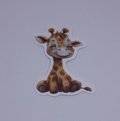 Cute Baby Giraffe Animal Sticker Vinyl Decal Journal Wall Fun Art Decor Tc9