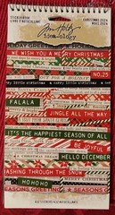 Tim Holtz Idea-ology Christmas 2024 Sticker Book 432 Stickers