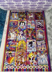 Lisa Frank Sticker Book 5 Sticker Sheets 600 Stickers Bendon Aged 3+ NEW 2019