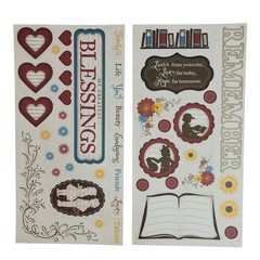 Close to My Heart Reflections Stickease X7117C Grace Family Memories Togethe NEW