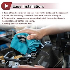 1 Set Engine Coolant Reservoir Water Expansion Tank for Jeep Compass 2.0L 2.4L