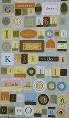 DAY DREAM BELIEVER ALPHABET Glitter Stickers(212pc)Lower-Case Letter•Card Making
