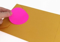 Vibrant 3 Inch Fluorescent Pink Circle Stickers – 500 Count for Easy Labeling