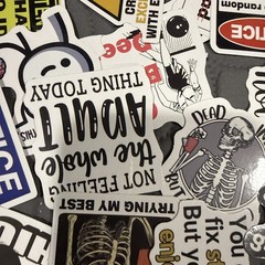 Lot Of 50+ Stickers Sarcasm Witty Rude Funny And More