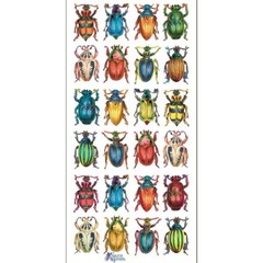 Violette Stickers – Beetles – 1 Colorful Bugs & Insects Sticker Sheet – Crafts