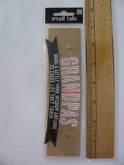MAMBI Small Talk GRANDPAS 3D Embellishment NIP
