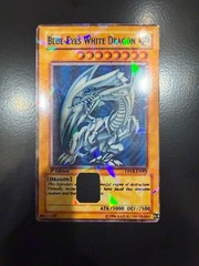 Blue Eyes White Dragon Yu-Gi-Oh Credit Card Decal/Sticker/Skin W/ Custom Finish