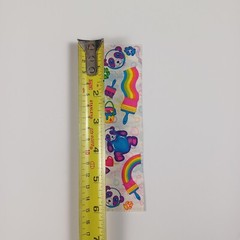 Vintage Lisa Frank Single Sticker Strip -Panda Bears -Paint S139 Rare 80s Unused