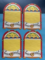 Vintage 80s Jukebox Rock ‘N Roll Stationery Notepaper Music Box Lot Of 4 Sheets