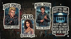 4 Pcs The Lost Boys Stickers Decals Journal Phone Laptop Etc