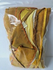 Scrapbooking Crafts May Arts Grab Bag Ribbon All Sizes Colors Patterns – Yellow