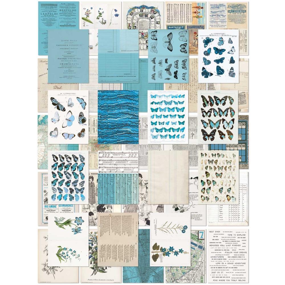 49 & Market 6×8 Collage Sheets – Color Swatch: Ocean, CSO41312