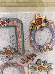 Handmade Art Dimensional stickers Scrapbooking Embellishment Picture Frame soft.