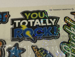 Hallmark Stickers Moveable Decorations Your Day to Shine Totally Rock Winner USA