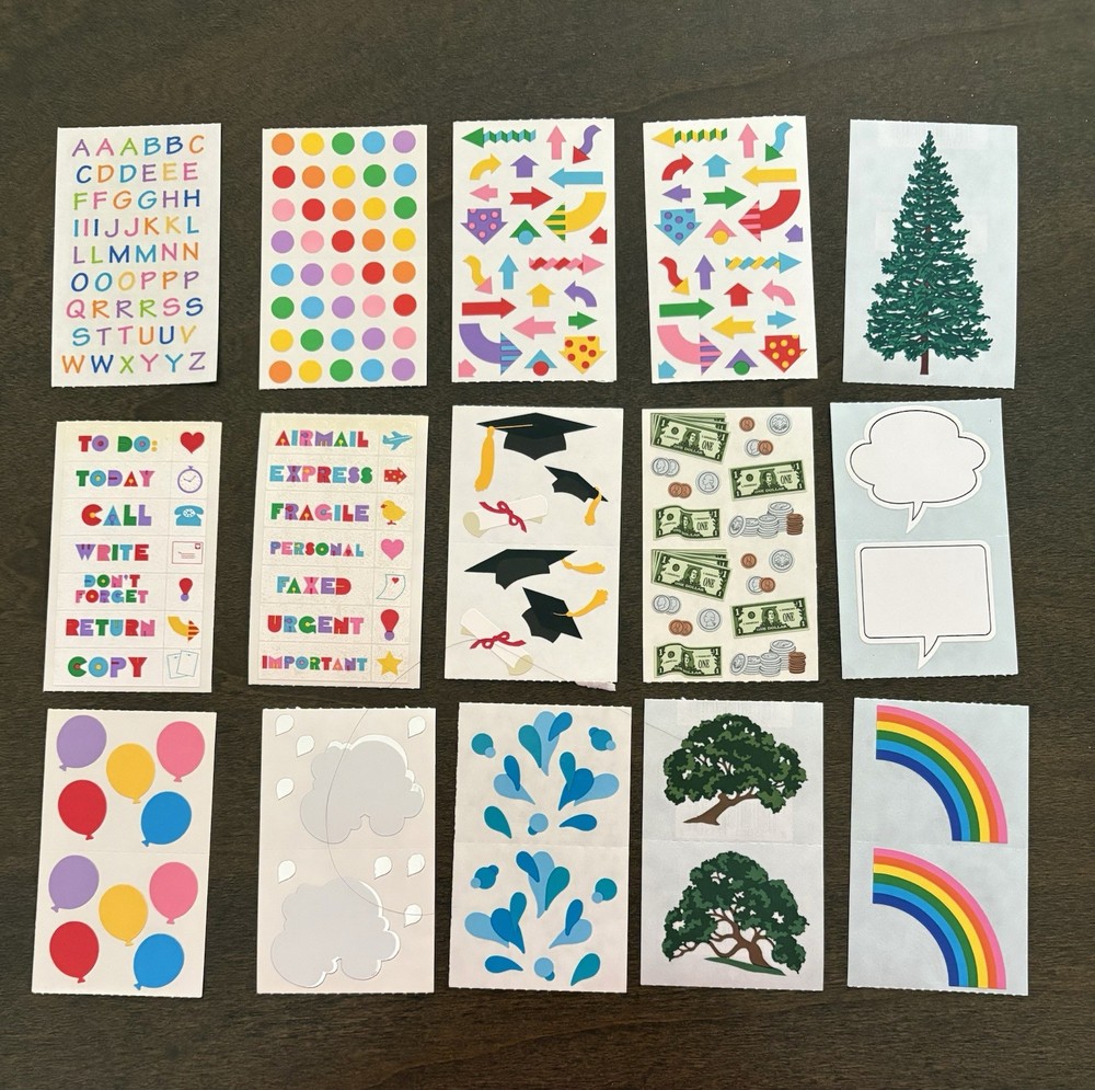 Vintage Mrs. Grossman’s Stickers Lot -Various
