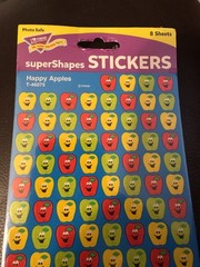 TREND superSPOTS STICKERS HAPPY APPLES T-46075