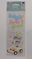 RARE Jolee’s Baby’s First Steps Scrapbooking Stickers