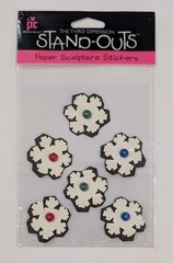 Snowflakes Christmas Winter Scrapbooking Stickers By Provo Crafts Stand-Outs