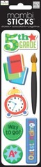 Me and My Big Ideas mambiSTICKS Puffy Stickers – 5th GRADE – 7 pcs