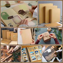 20 Pack Chipboard Sheets, Kraft Cardboard for Shipping, Binding, DIY Crafts (50
