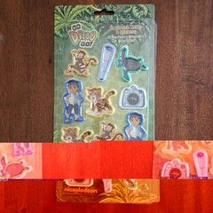 Vtg 2010 Nickelodeon Stickers Stretch Bands Lot Ni Hao Kai-Lan Dora Diego 3pk