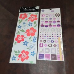 Scrapbook Rub-On Transfers Lot K&Company Me My Big Ideas 20 Packs Mixed Themes
