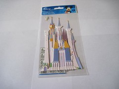 Crafts Stickers Disney Disneyland Castle Dimensional Tinker Bell Clock Tower