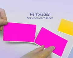 500 Rectangle Stickers (3″ x 5″) – Color Coding Labels Roll – Moving Labels f…
