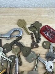 Grandpas Junk Drawer Journal Vintage Supplies, Keys Blanks, Watches, Keychains +