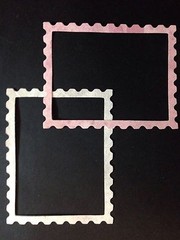 THIN STAMP FRAME Die-Cuts (12pc)Aprox 2-1/2″x3″📫Pictures📫Made in USA📫