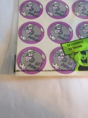 TREND Stinky stickers Scratch ‘n Sniff 1980 Sealed Pack of 24 Skunk & Licorice