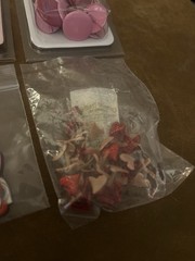 Scrapbooking Lot Valentine’s Day Embellishments Brads Eyelets