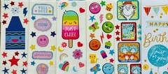 400+ STICKERS mxd themes STITCH bluey DR SEUSS Hello Kitty Mickey Mouse TROLLS
