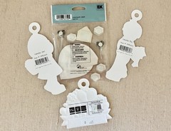 4 PC LOVE THEMED~jolee’s CHOCOLATE HEART Embellishments + 1 ITEM IS FREE All New